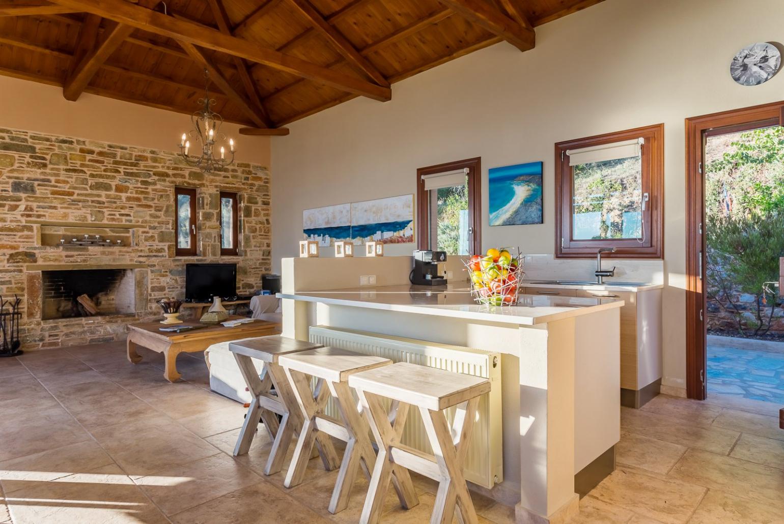 Kitchen with dining area 