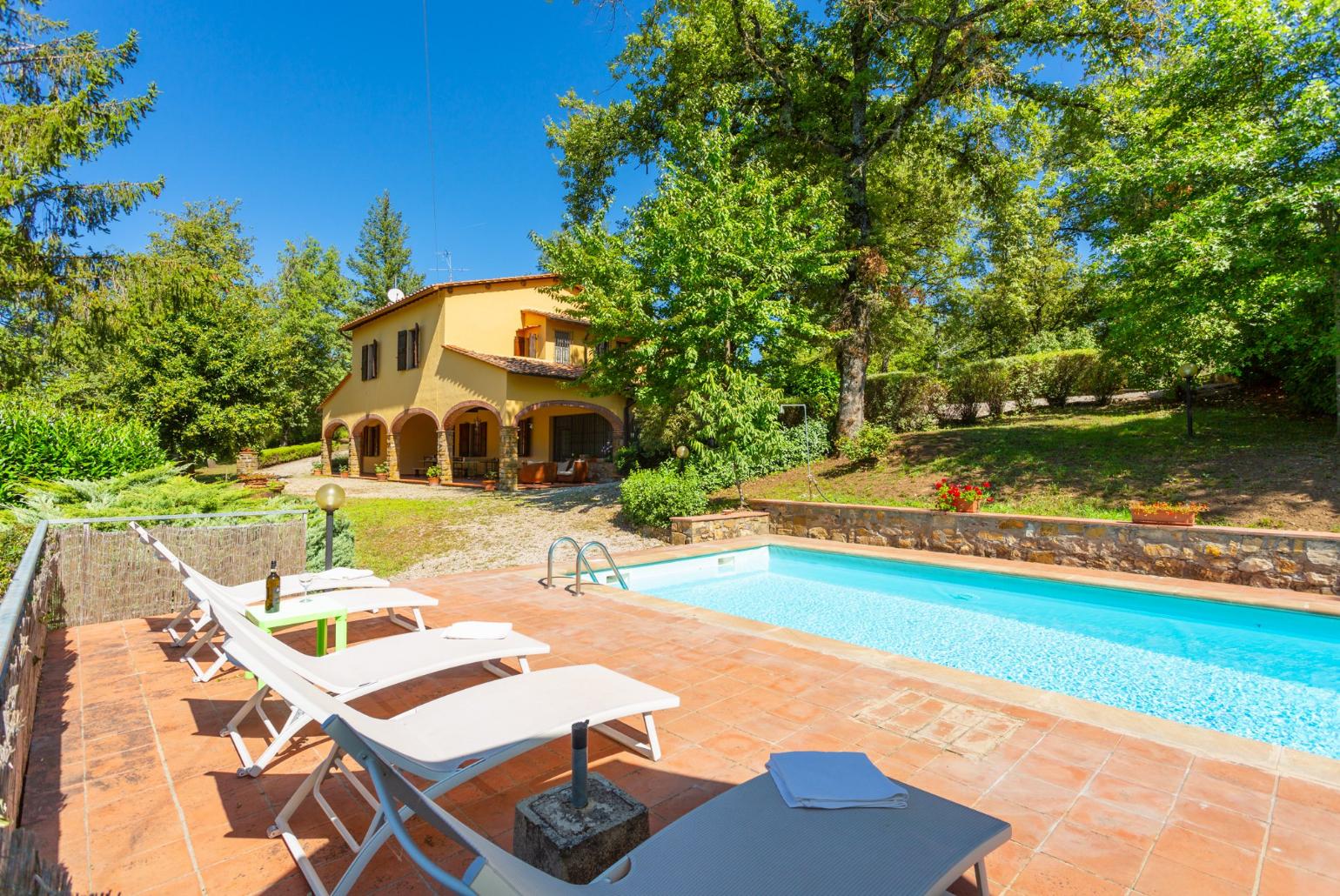 Beautiful villa with private pool, terrace, and garden