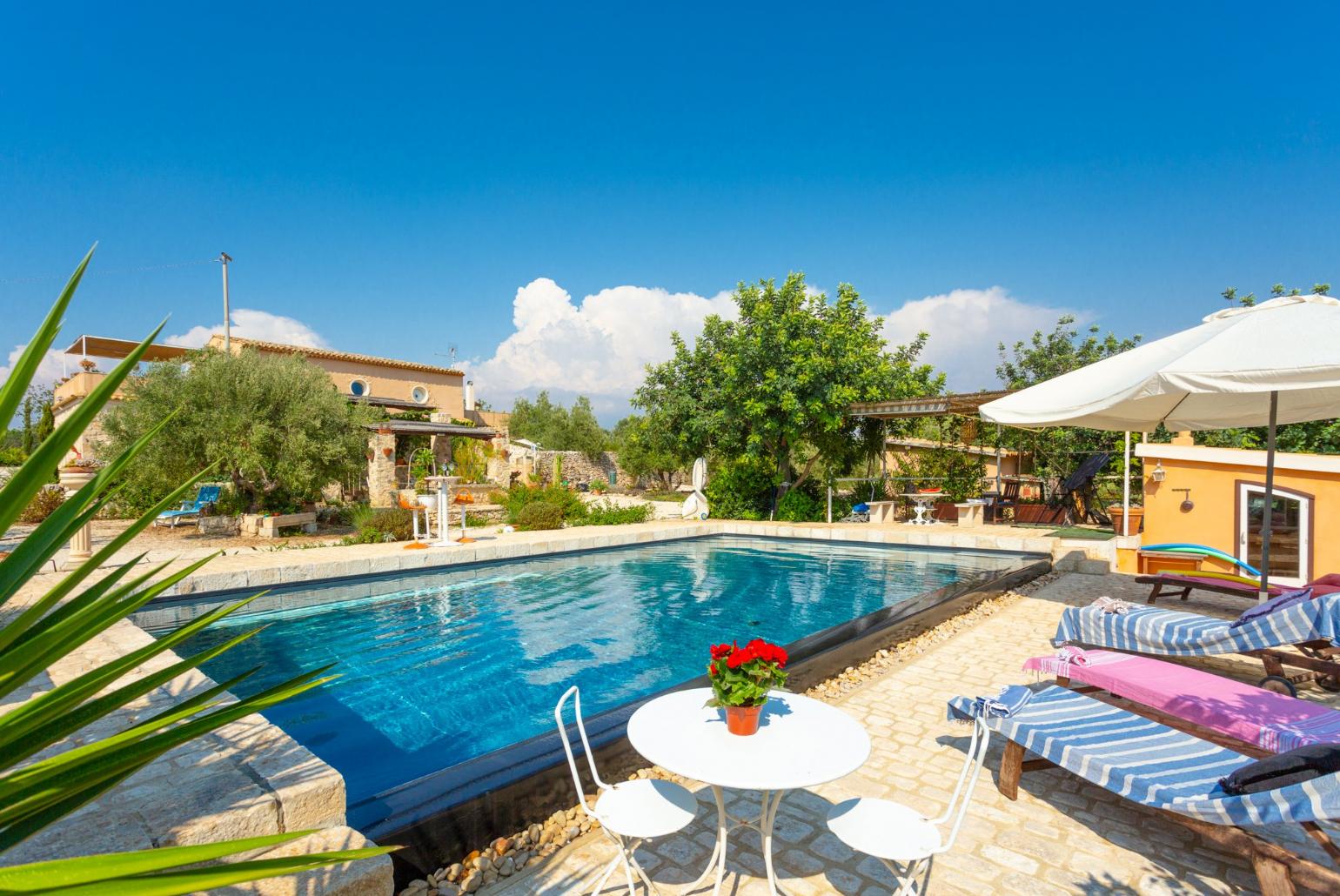 Beautiful villa with private pool, terrace, and garden