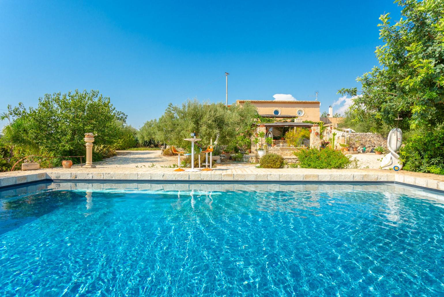 Beautiful villa with private pool, terrace, and garden