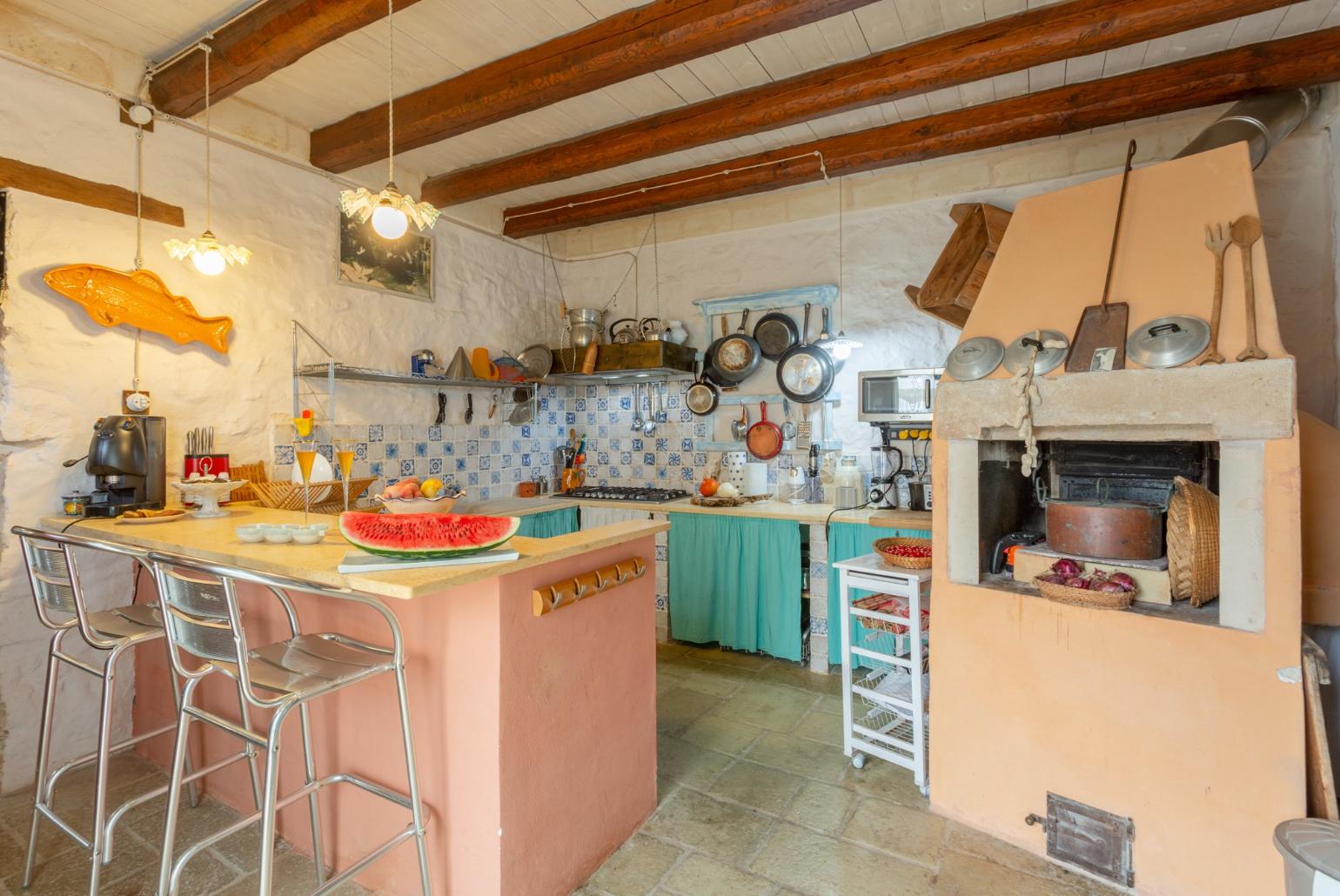 Equipped kitchen