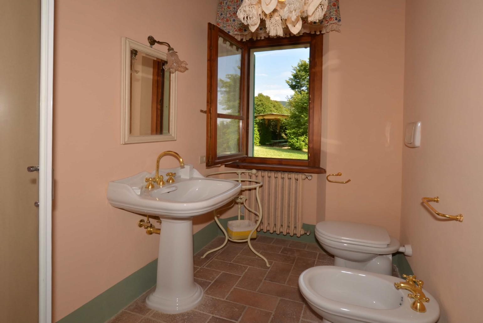 Family bathroom with shower