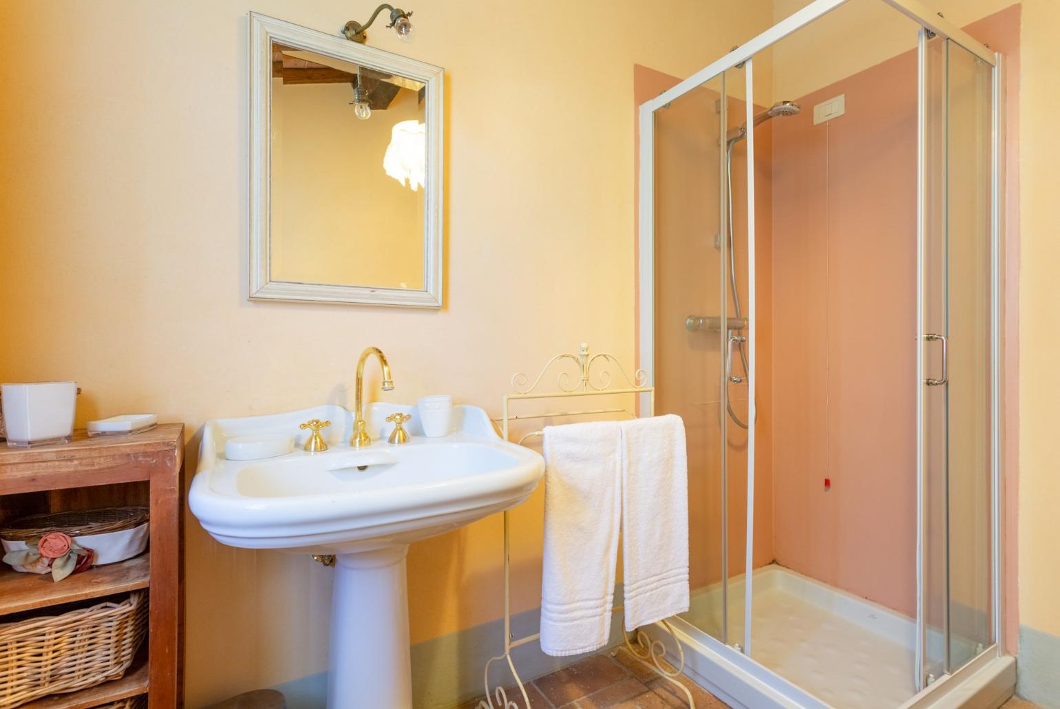 Family bathroom with shower