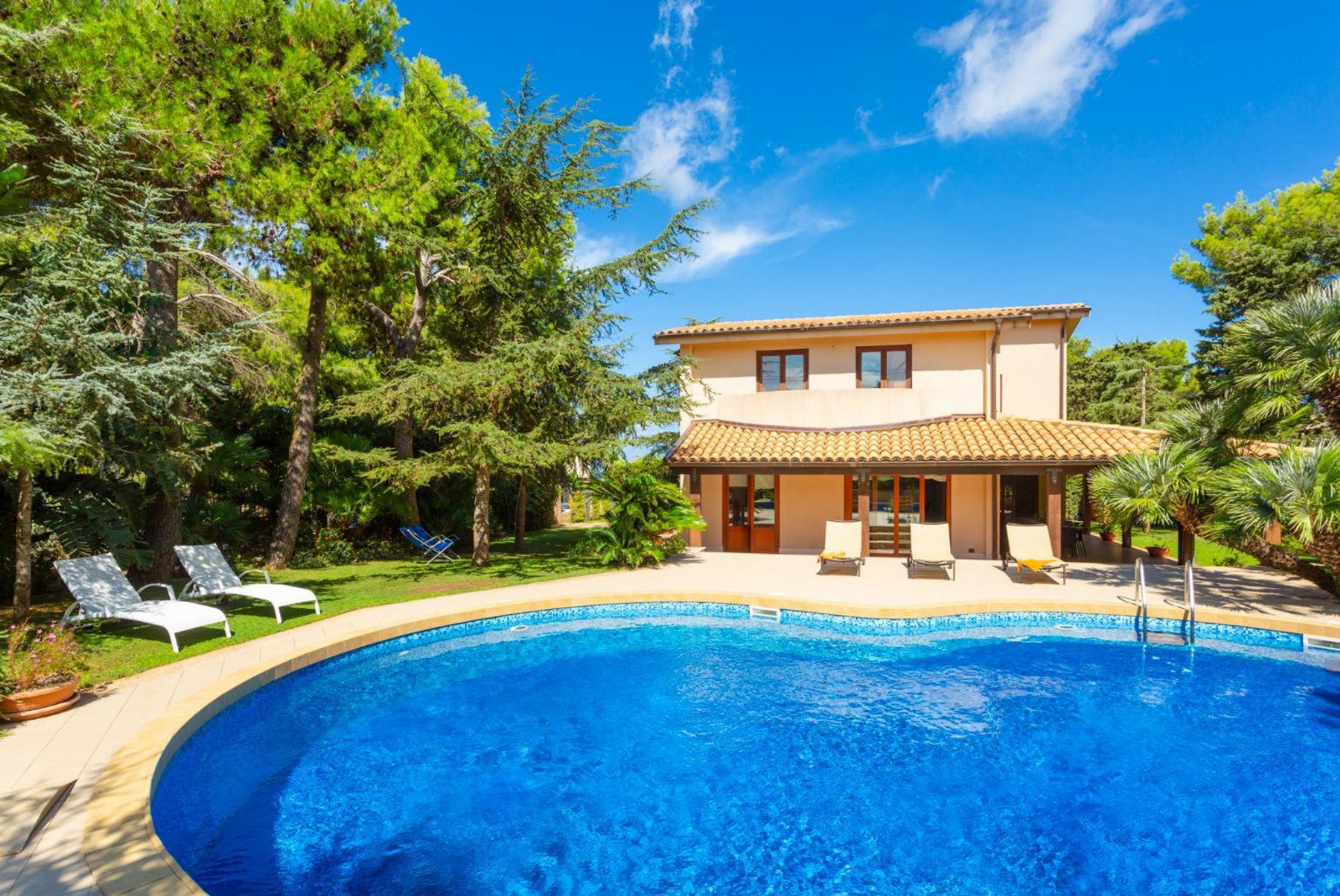 Beautiful villa with private pool, terrace, and garden