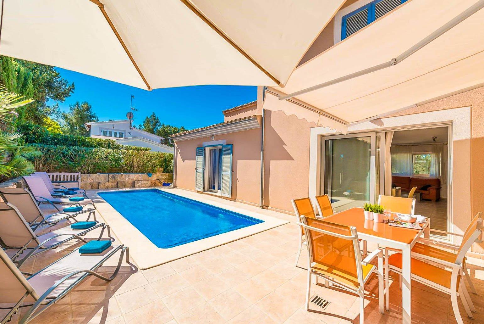 Beautiful villa with private pool and terrace