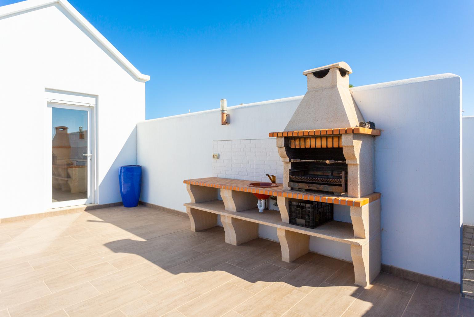 Terrace area with BBQ