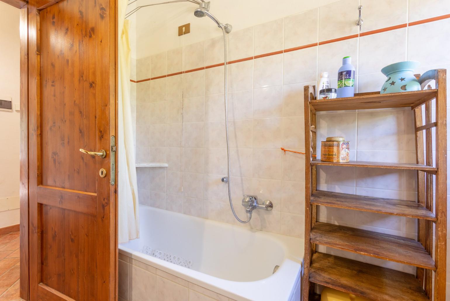 Family bathroom with bath