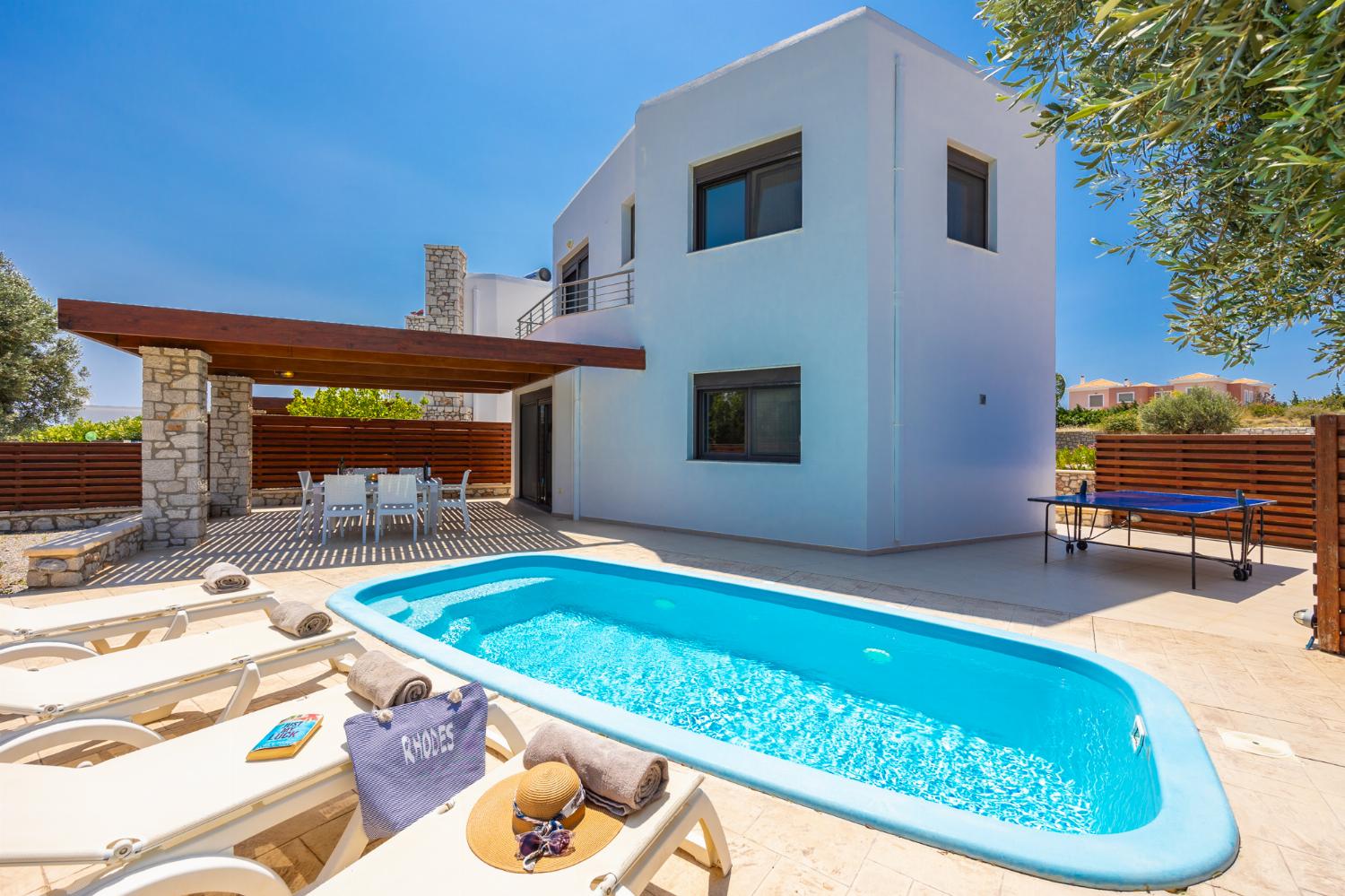 ,Beautiful villa with private pool and terrace