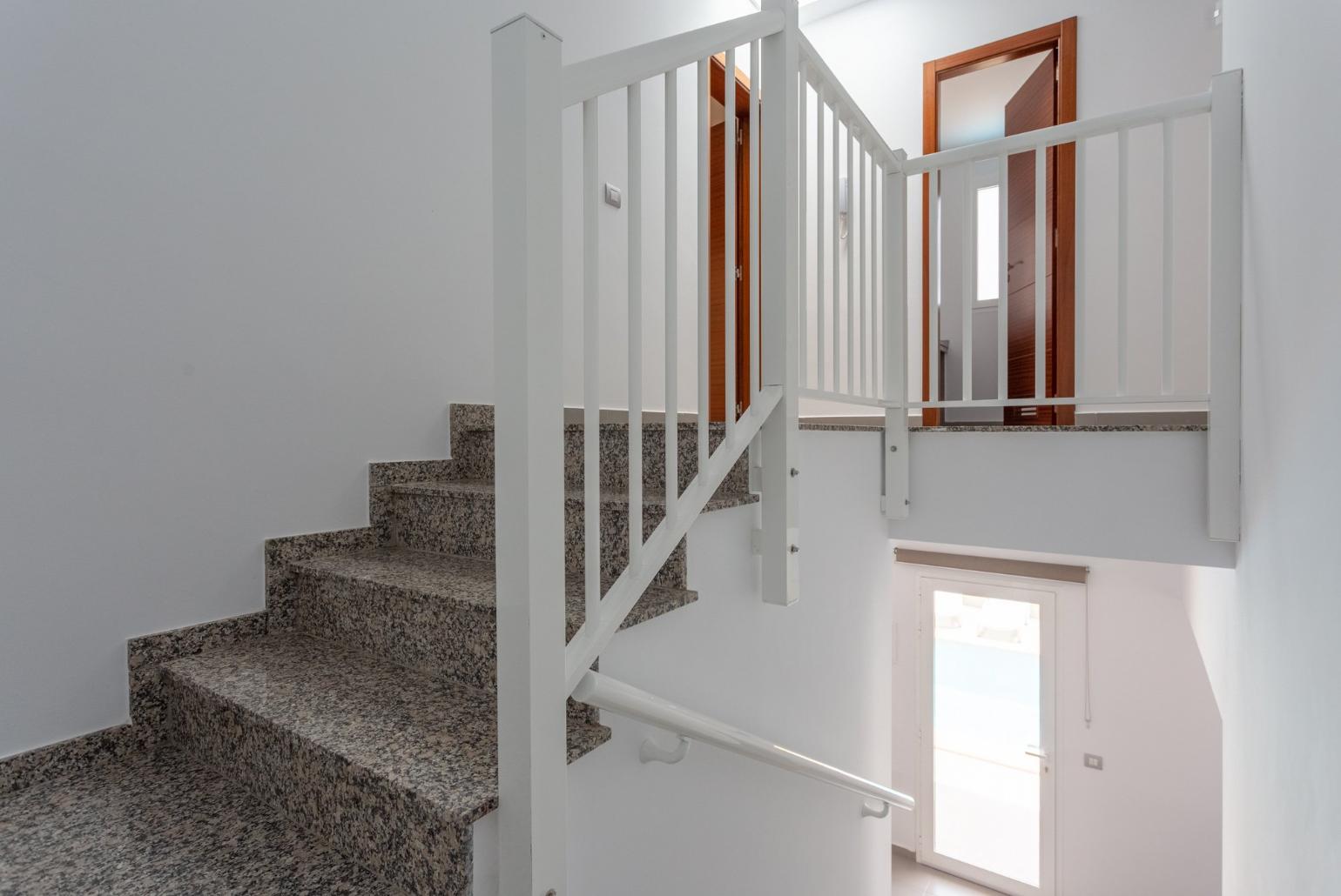 Stairs to second floor