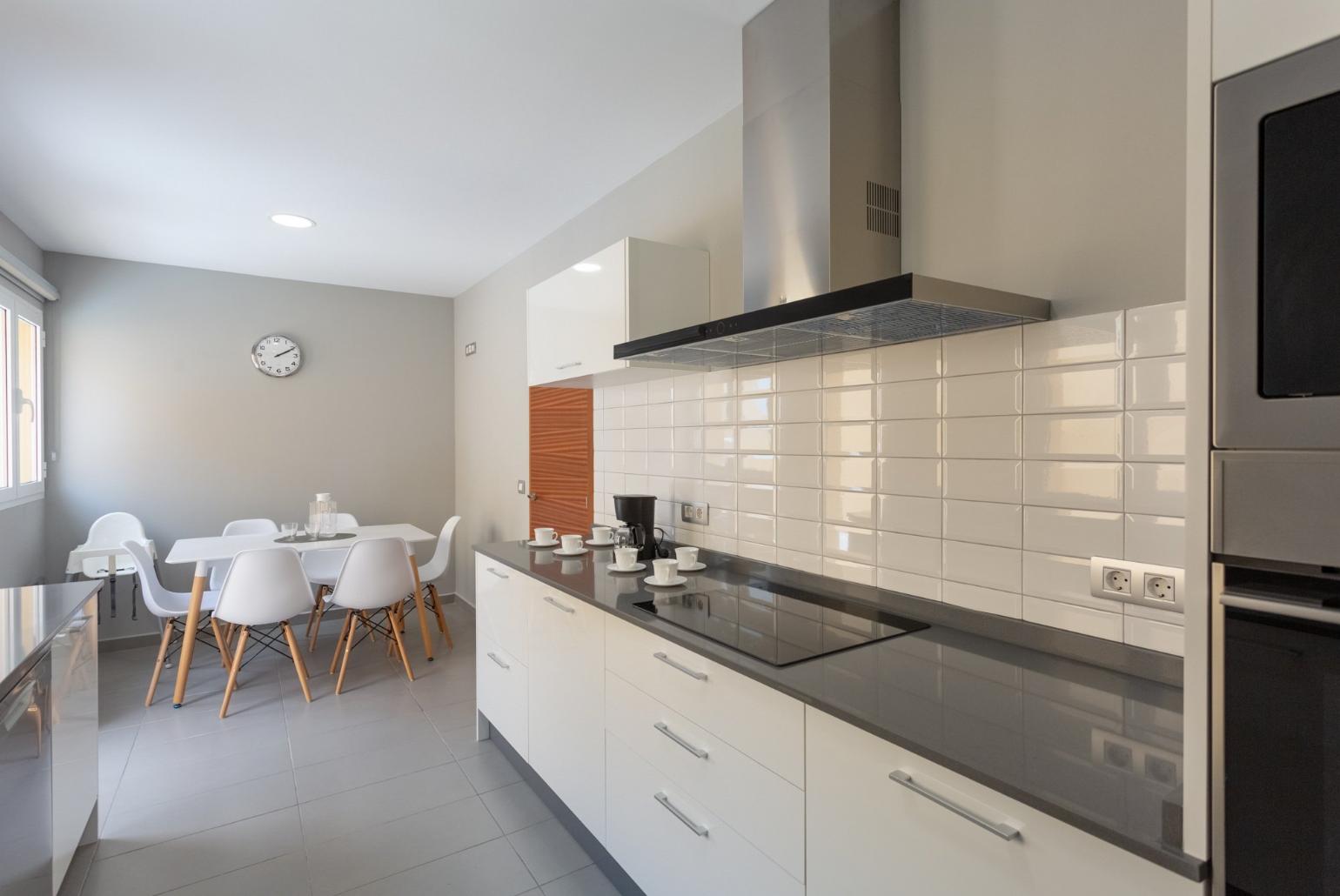 Kitchen with dining area