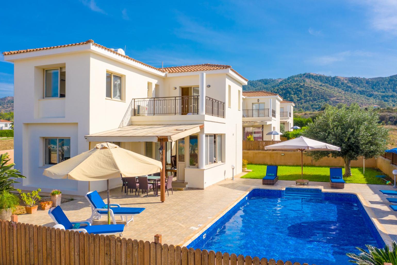 Beautiful villa with private pool and terrace with sea views