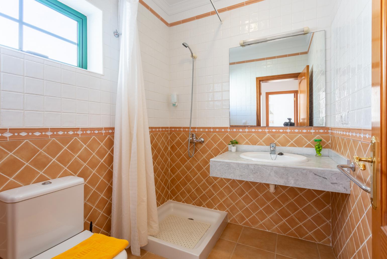 Family bathroom with shower