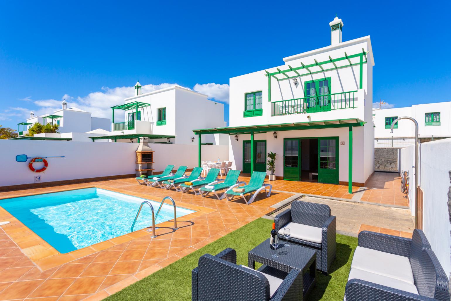 Beautiful villa with private pool and terrace