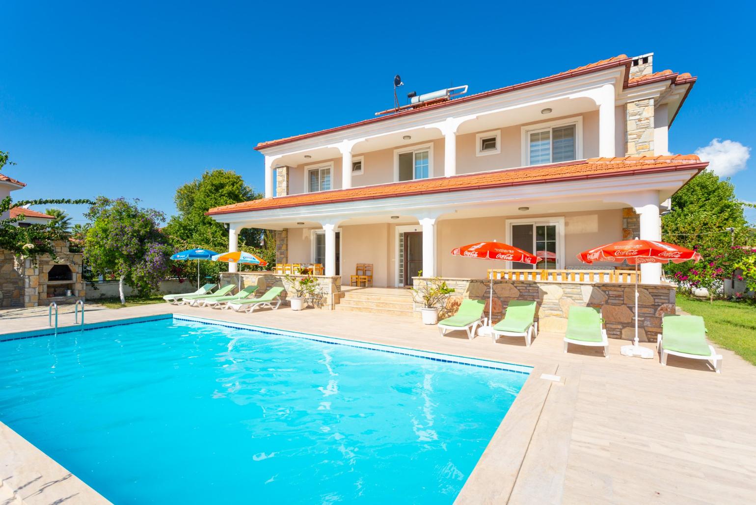 Beautiful villa with private pool, terrace, and garden