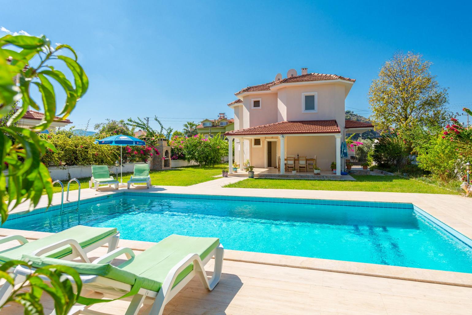 Beautiful villa with private pool, terrace, and garden