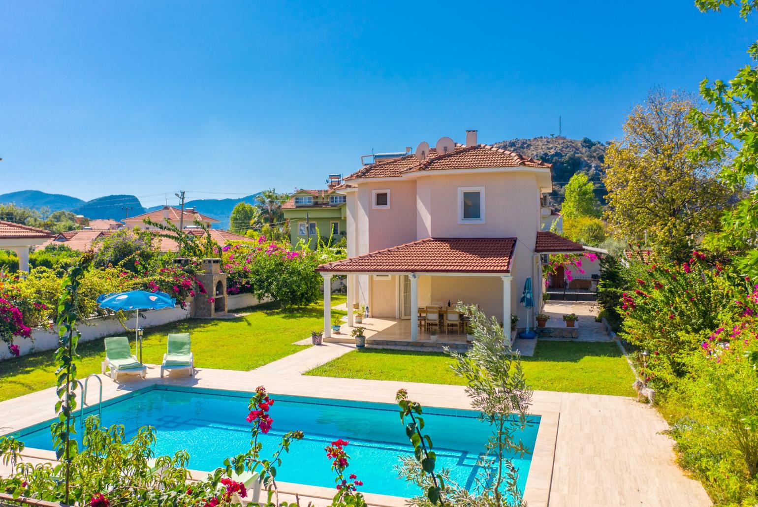 Beautiful villa with private pool, terrace, and garden