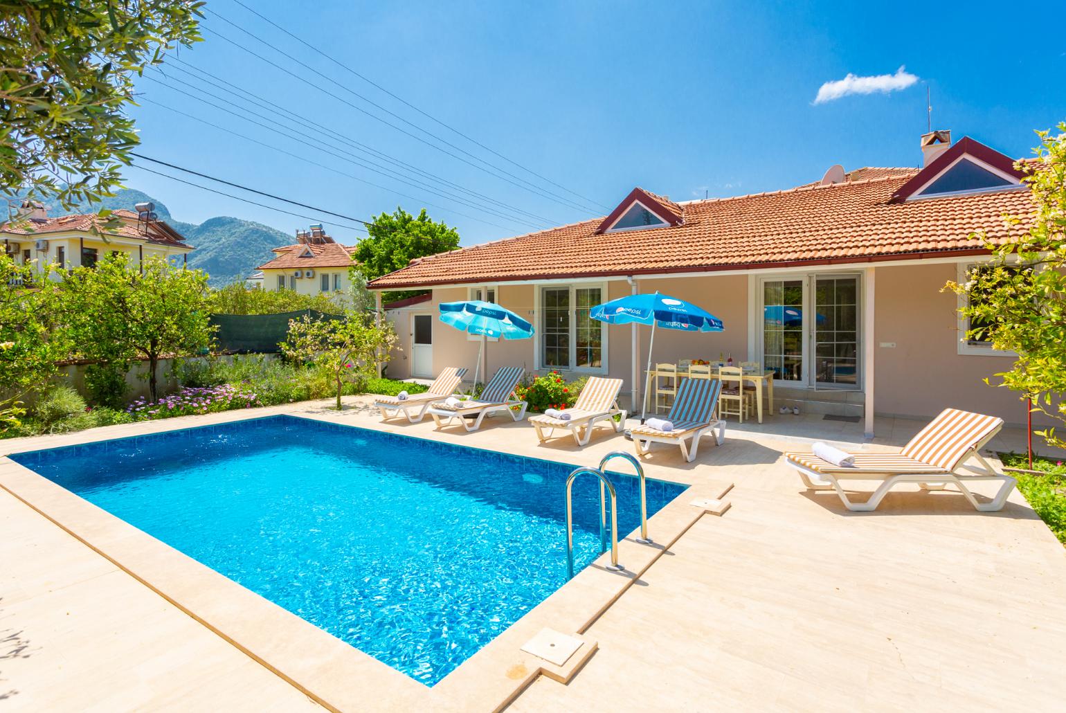 Beautiful villa with private pool, terrace, and garden