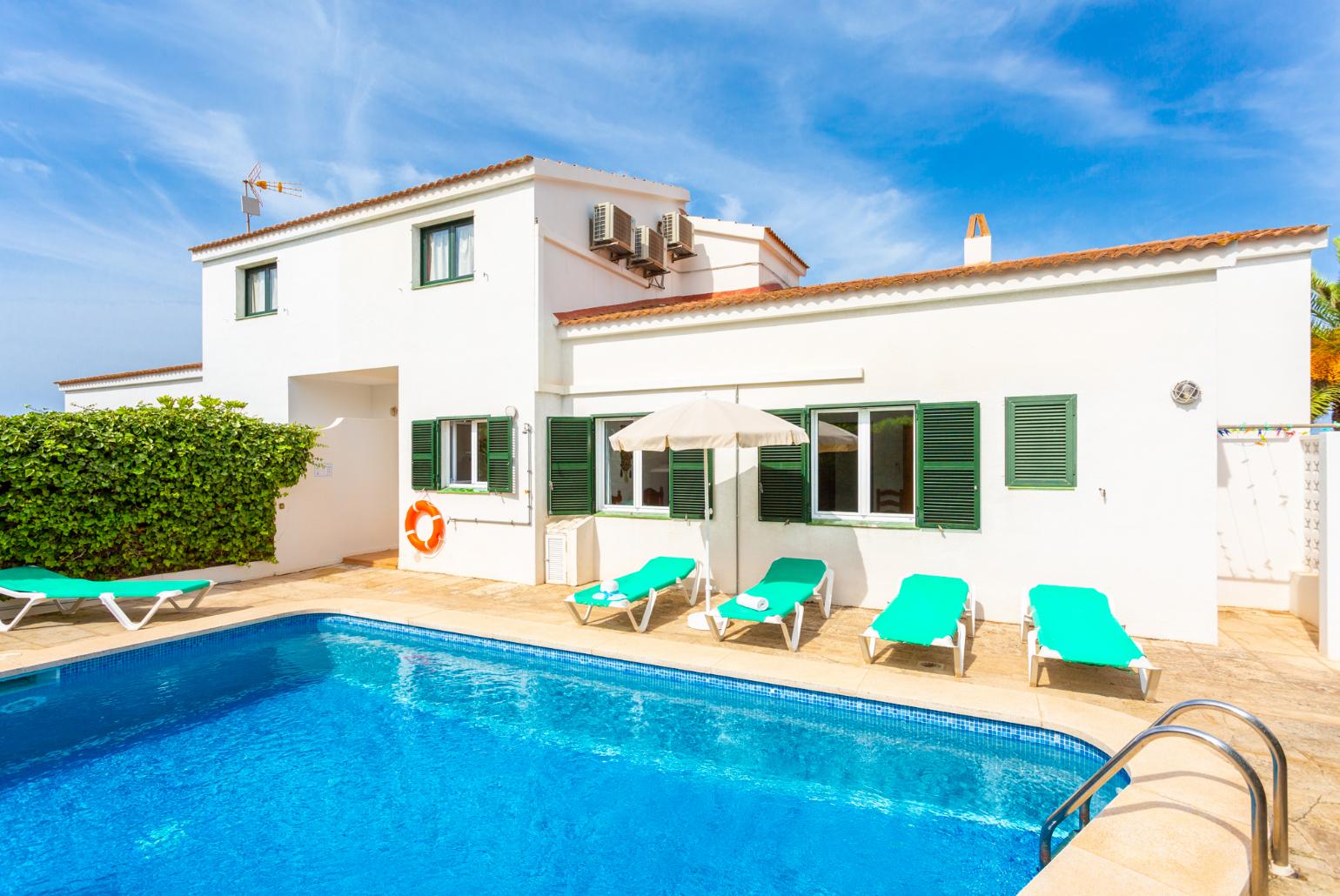 ,Beautiful villa with private pool and terrace