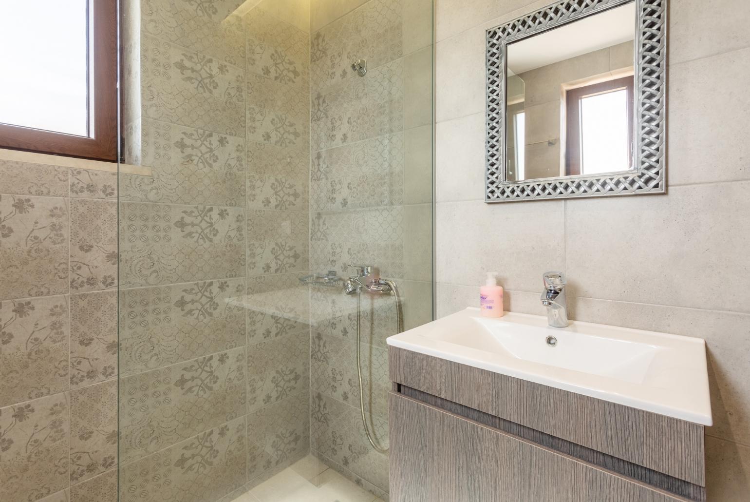 Family bathroom with shower