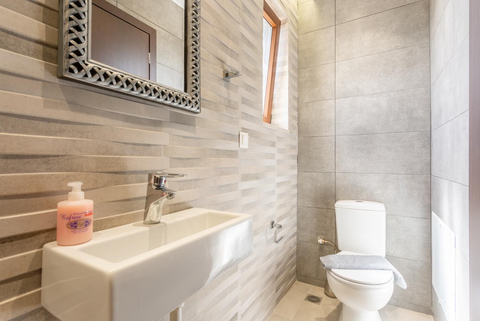 Family bathroom with shower