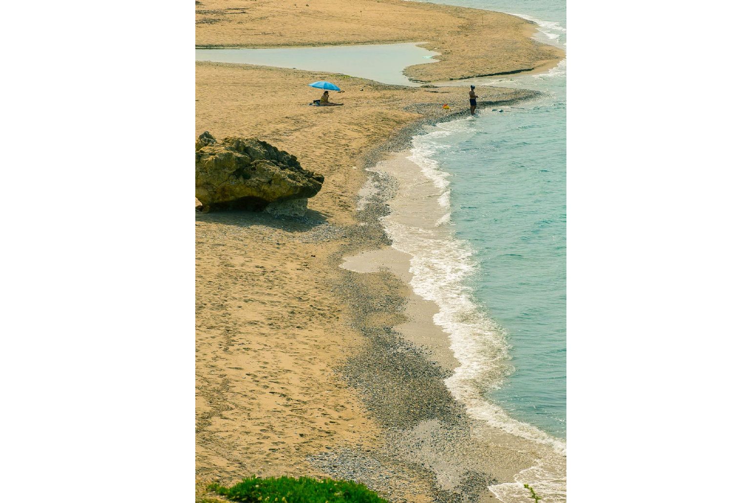 Local beach 