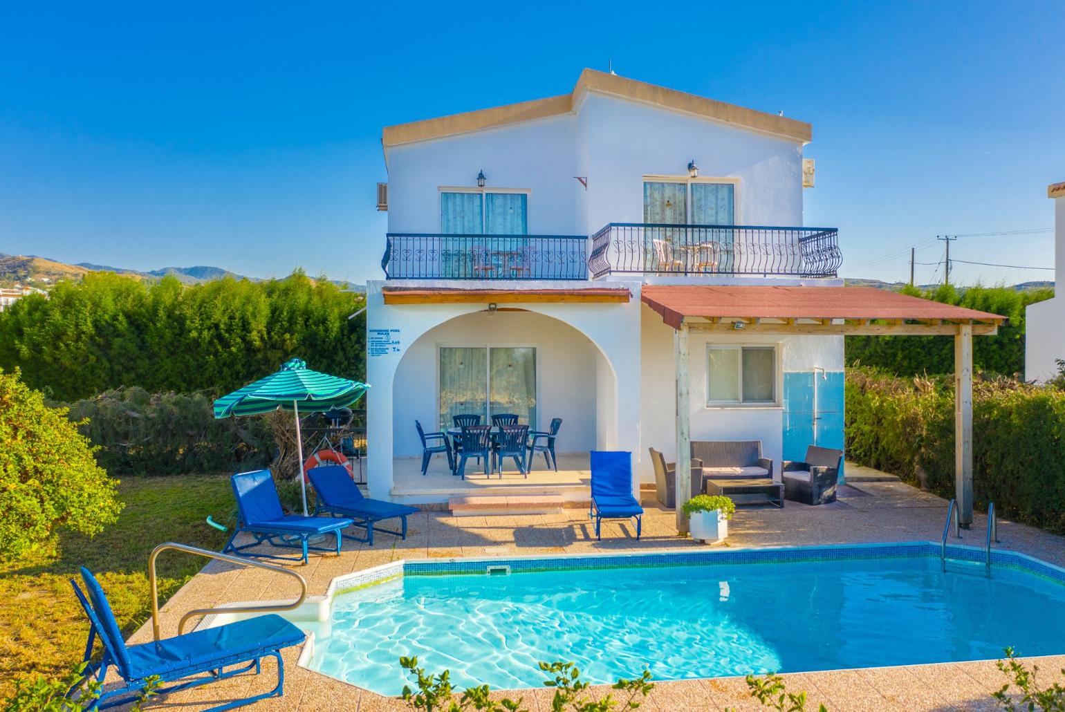 ,Beautiful villa with private pool and terrace