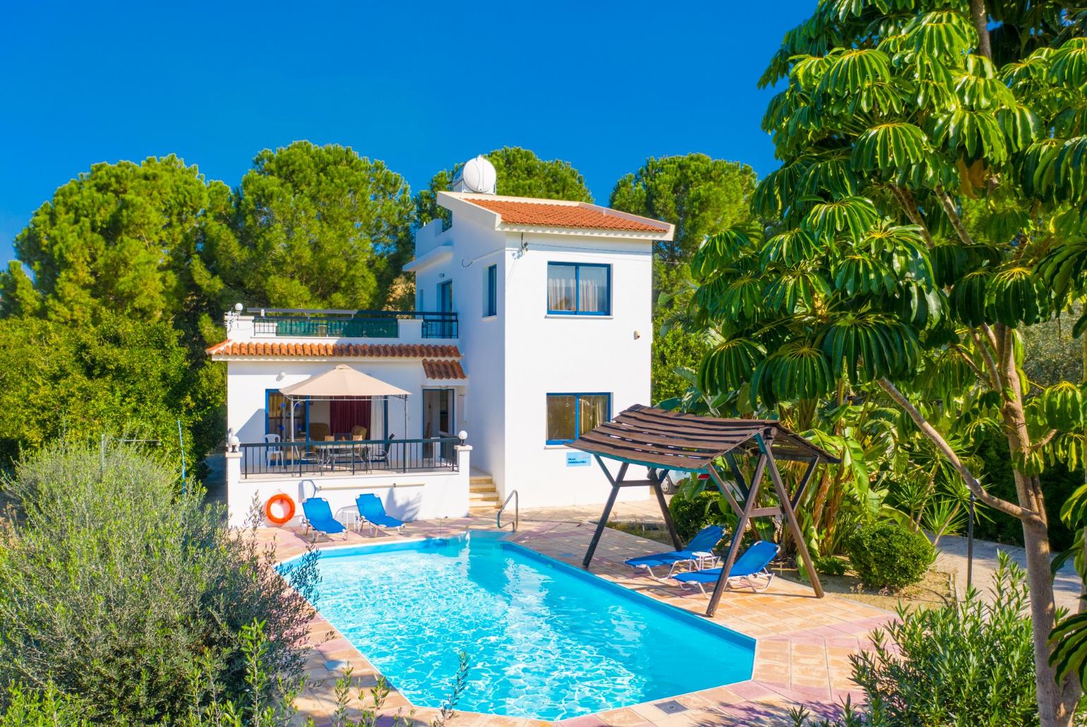 ,Beautiful villa with private pool and terrace