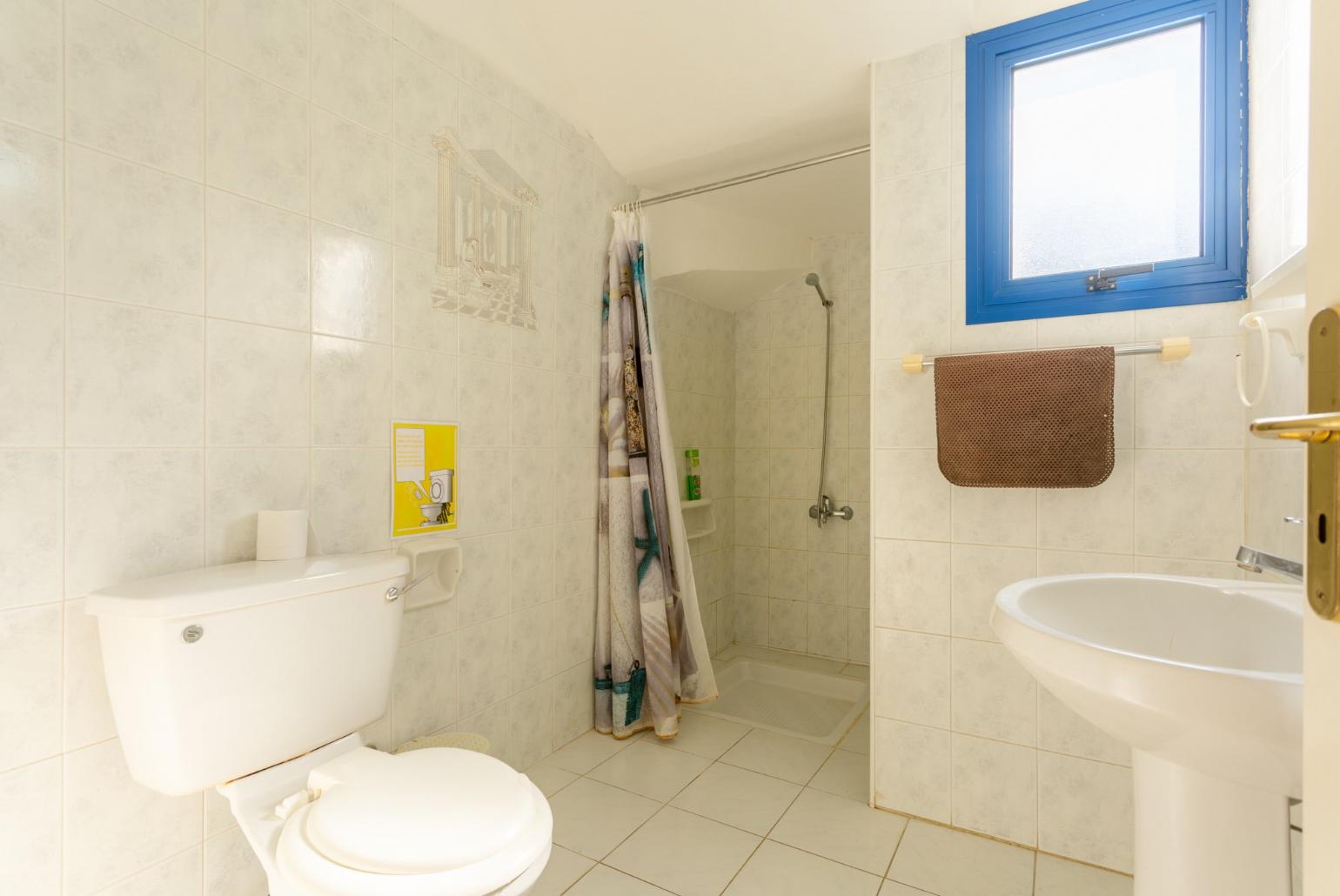 Family bathroom with shower