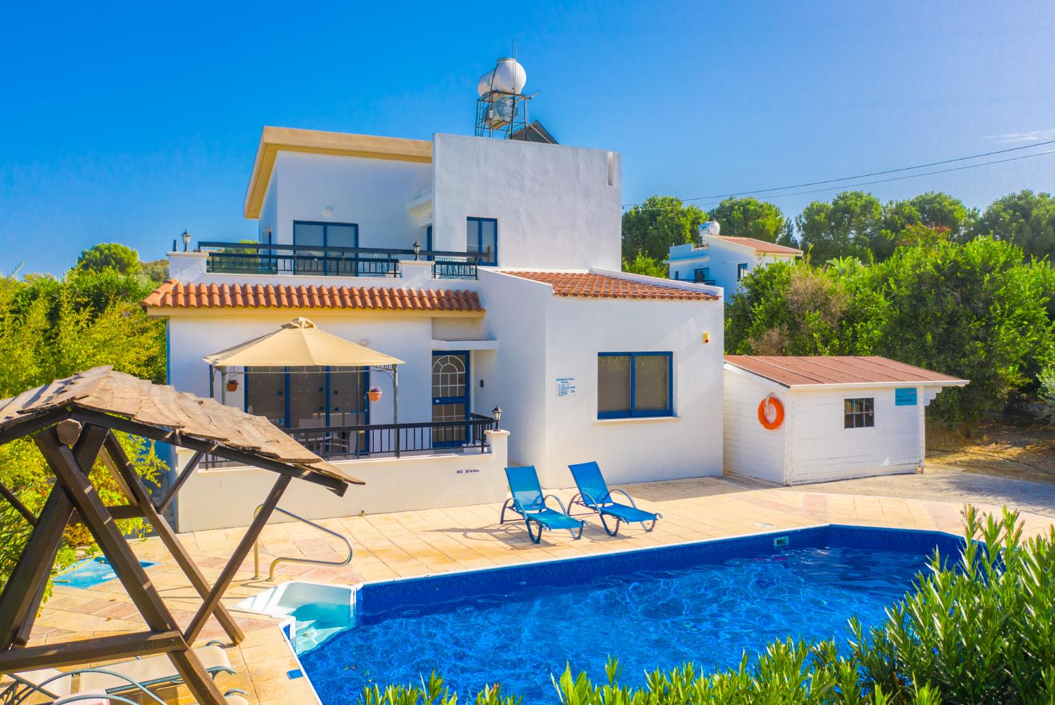 Beautiful villa with private pool and terrace