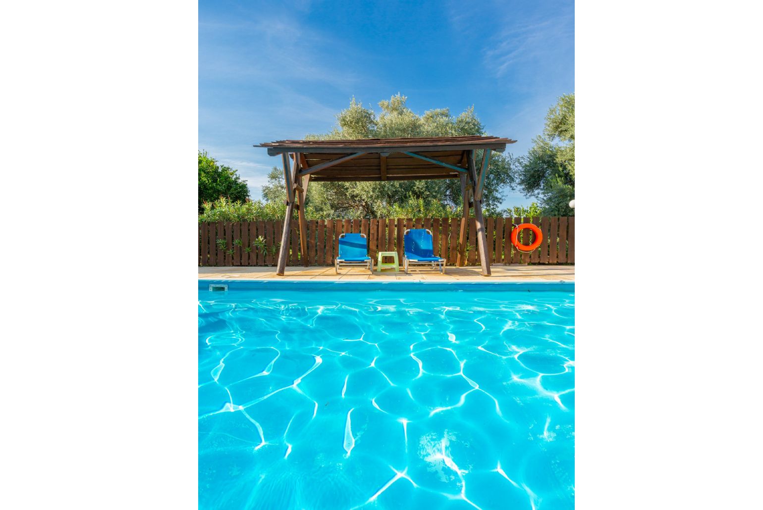 Private pool and terrace