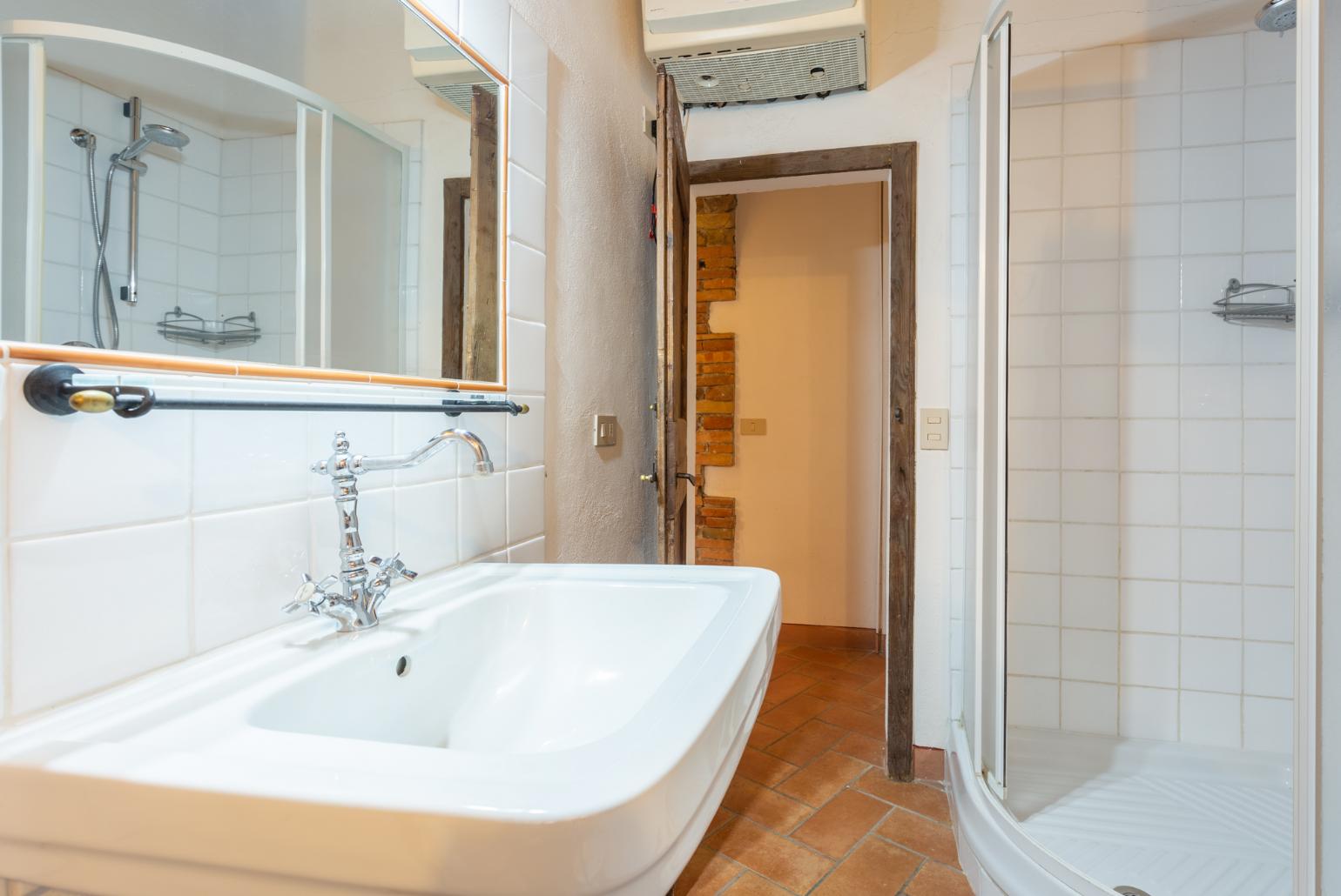 Family bathroom with shower