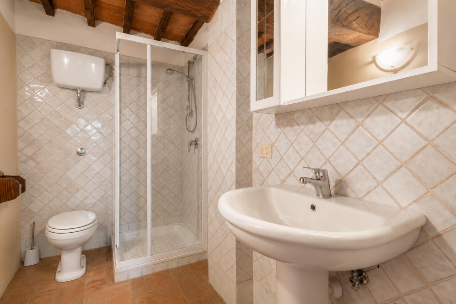 Family bathroom with shower