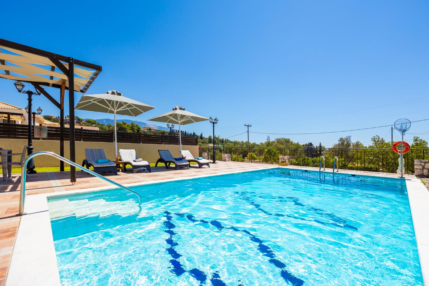 Beautiful villa with private pool and terrace with sea views