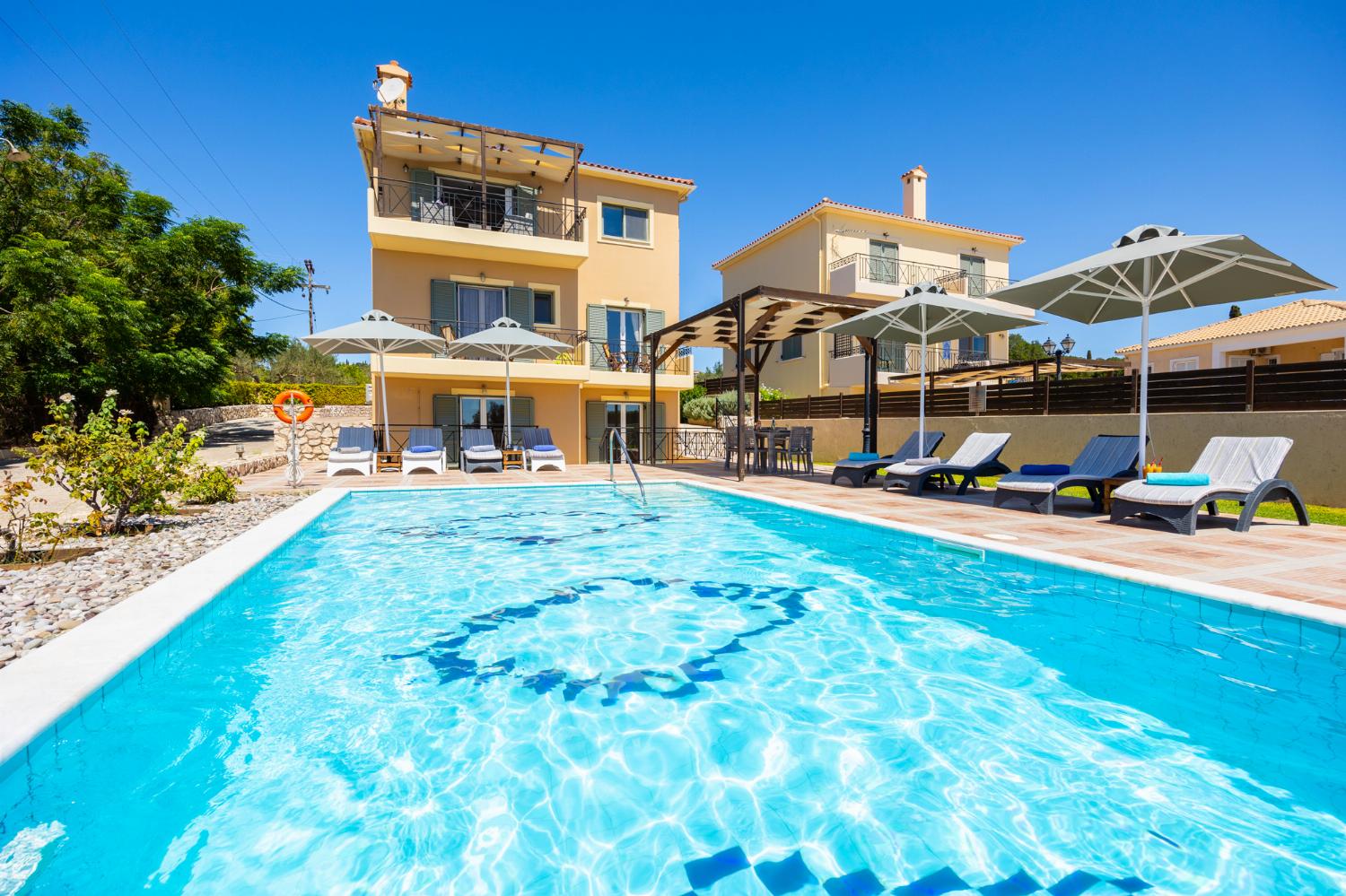 Beautiful villa with private pool and terrace with sea views