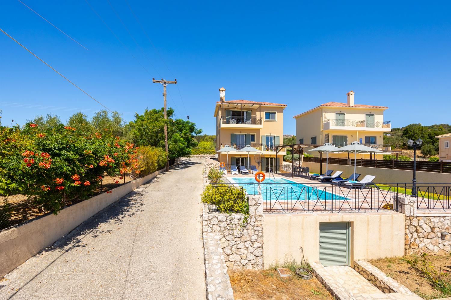 Beautiful villa with private pool and terrace with sea views