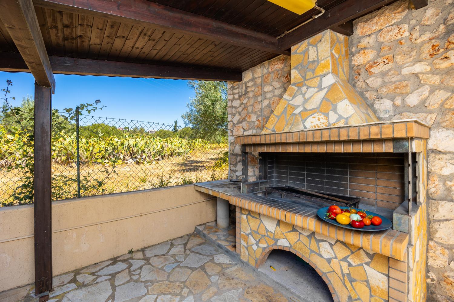 BBQ area