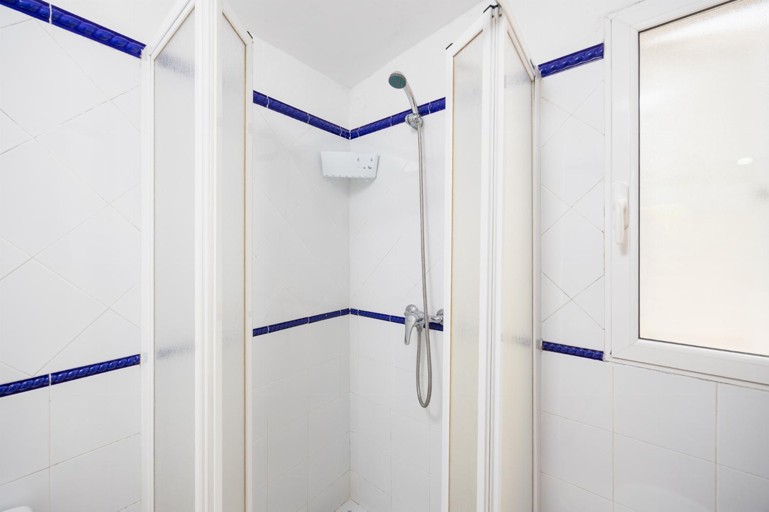 En suite bathroom with shower