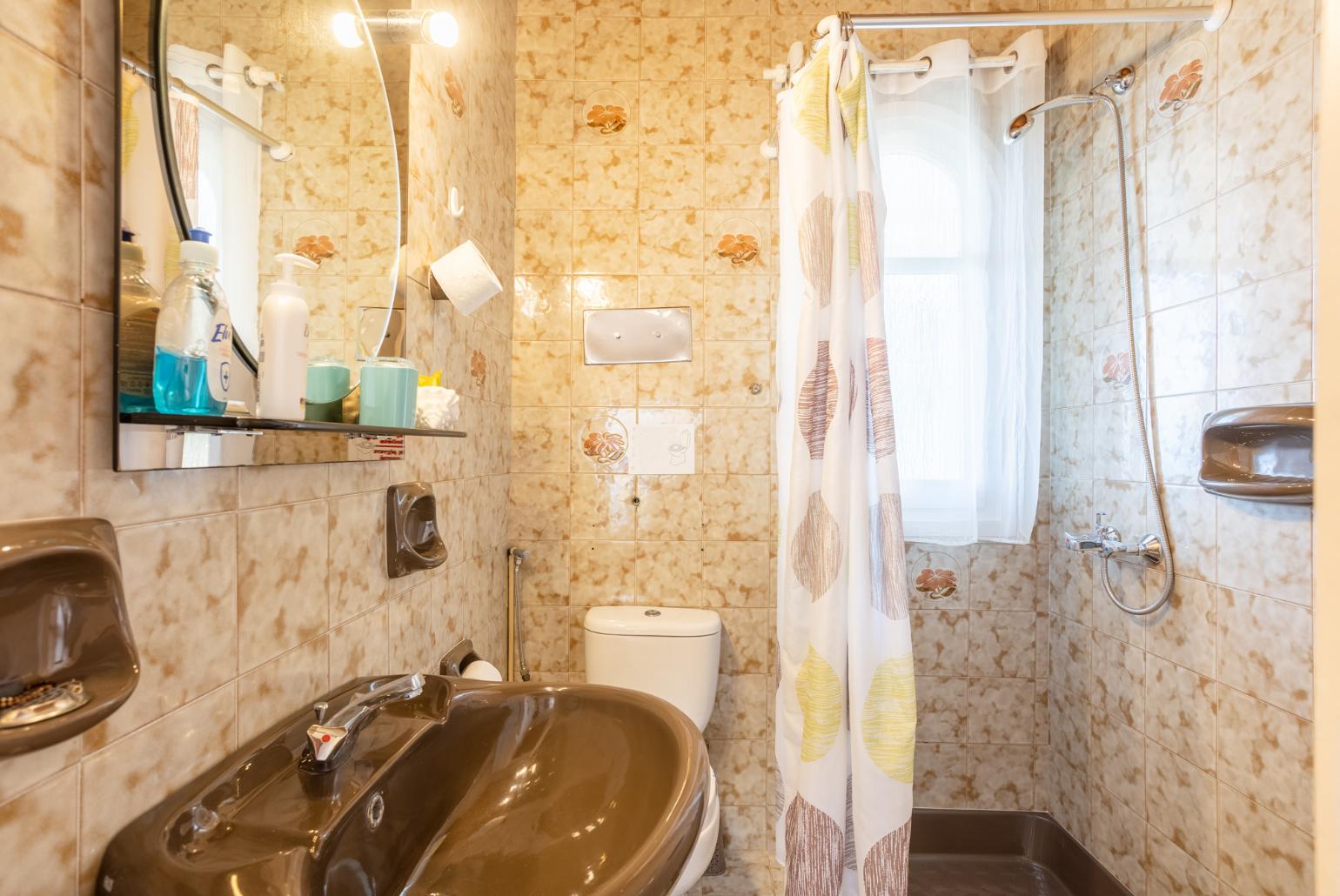 Family bathroom with shower