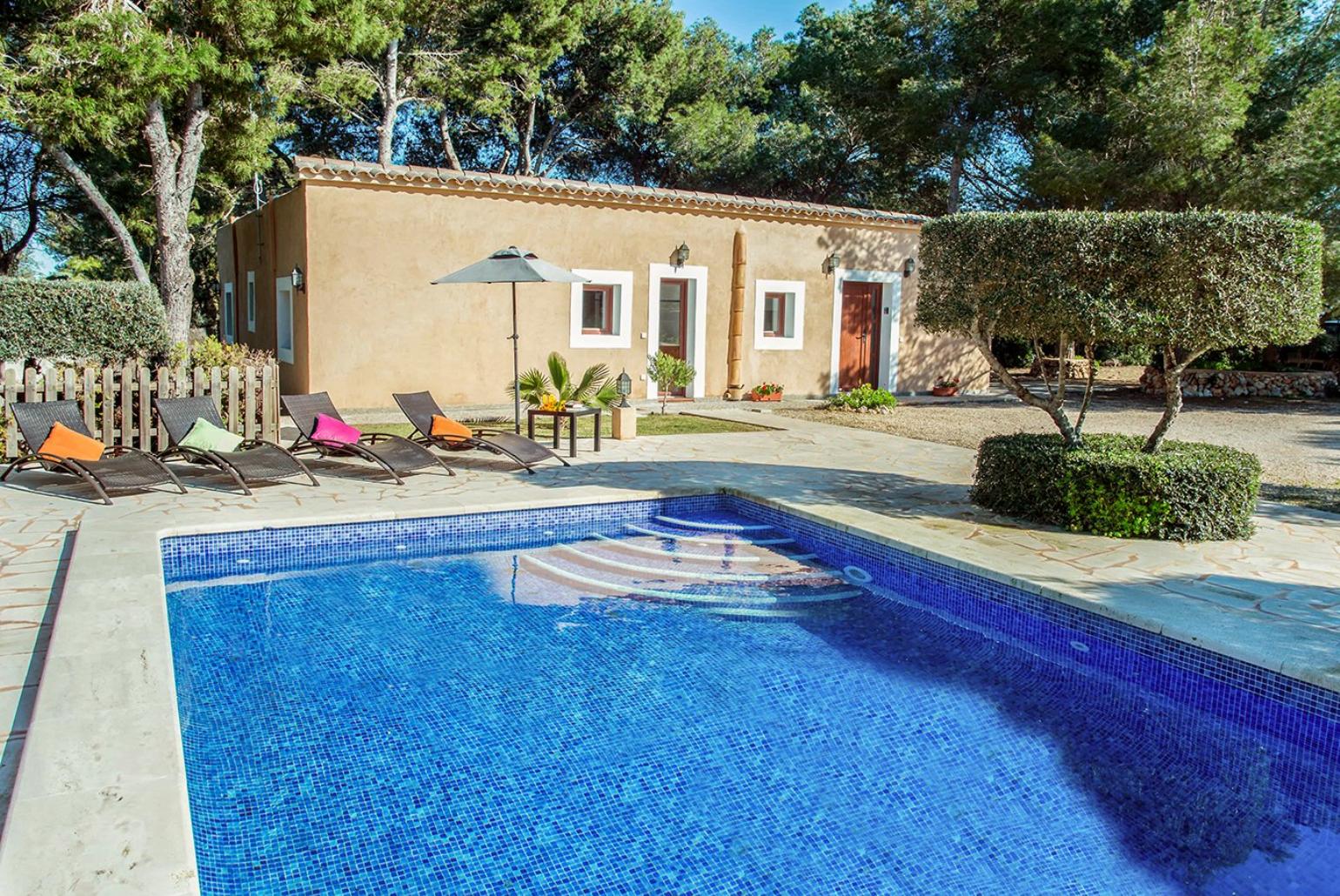 Beautiful villa with private pool, terrace, and garden