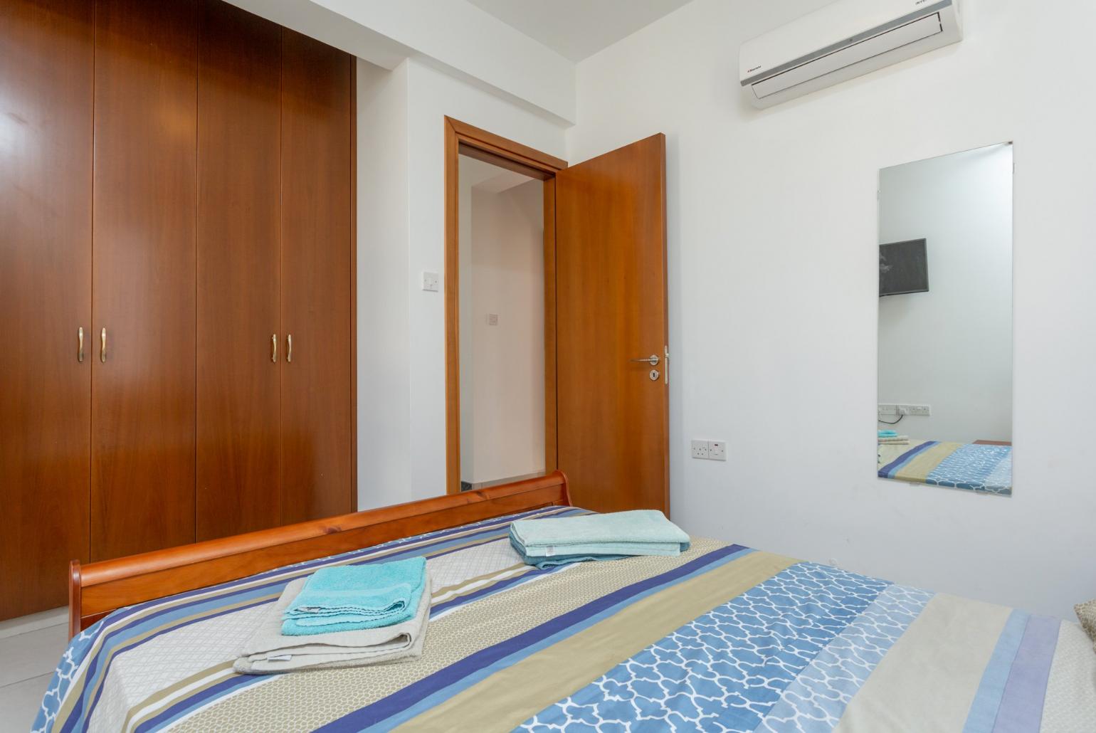 Double bedroom with A/C and satellite TV