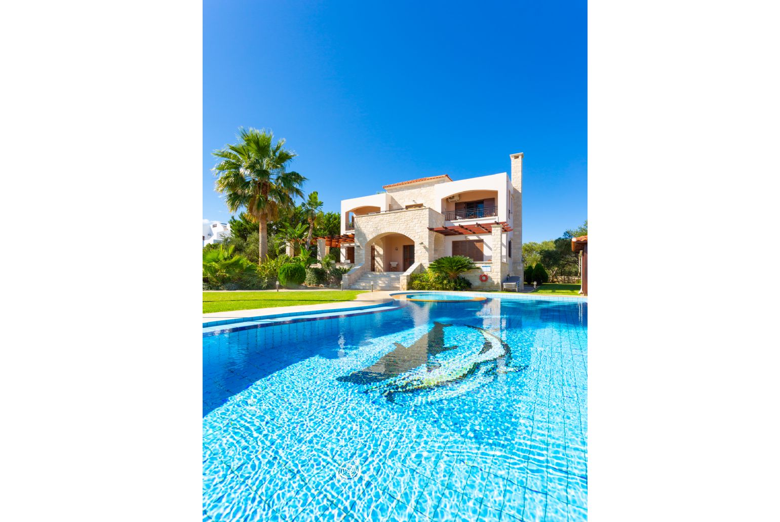 Beautiful villa with private pool, terrace, and large garden