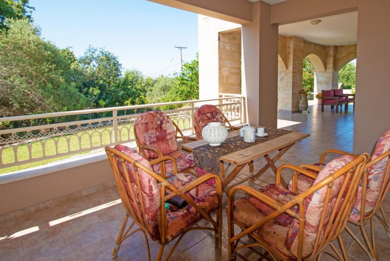 Terrace area with outdoor seating