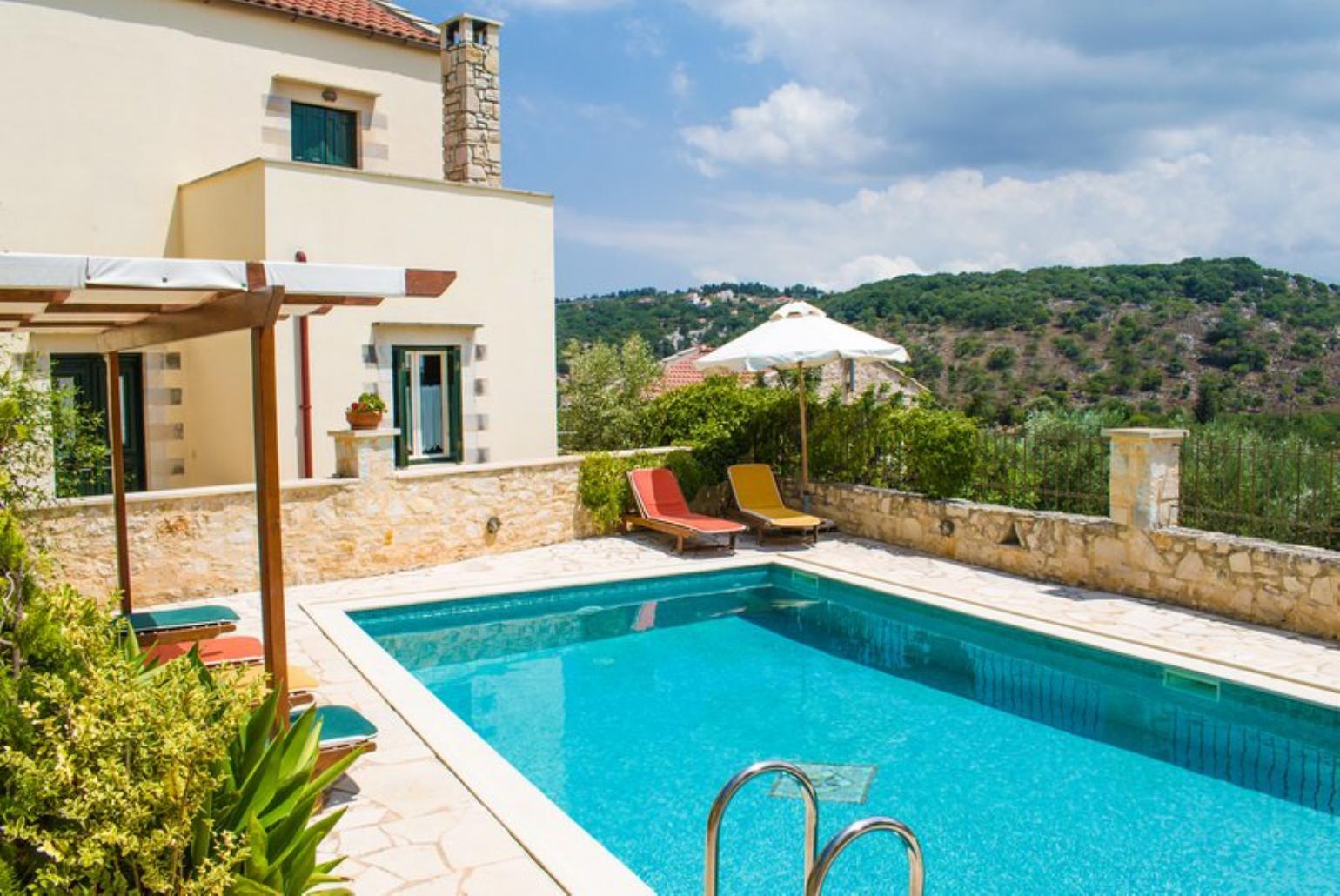 Beautiful villa with private pool terrace 