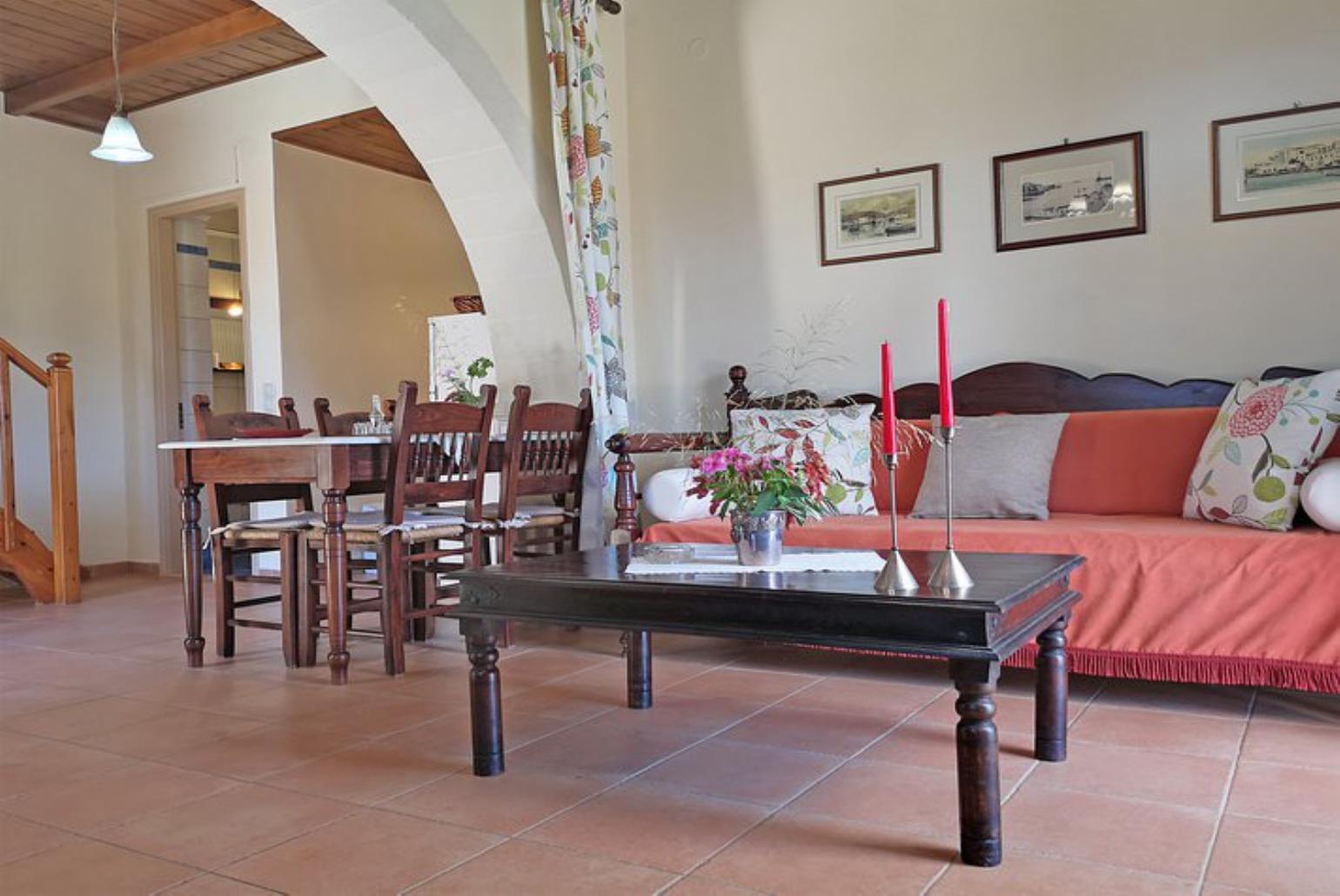 Living room with dining area 