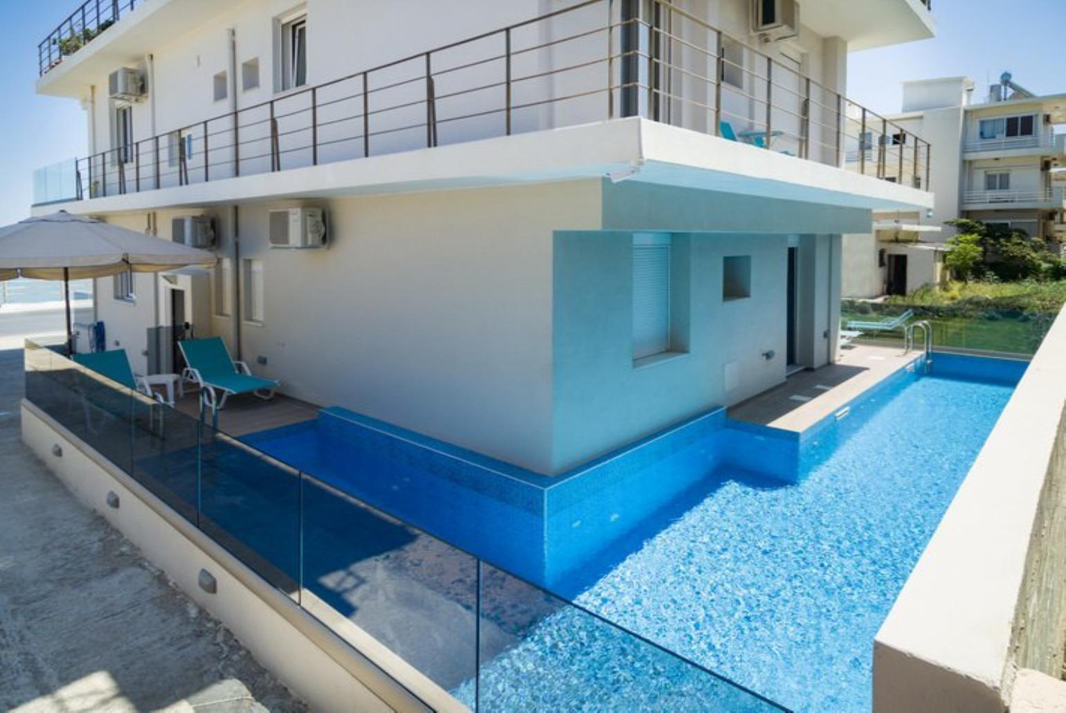 ,Beautiful apartment with pool, and garden
