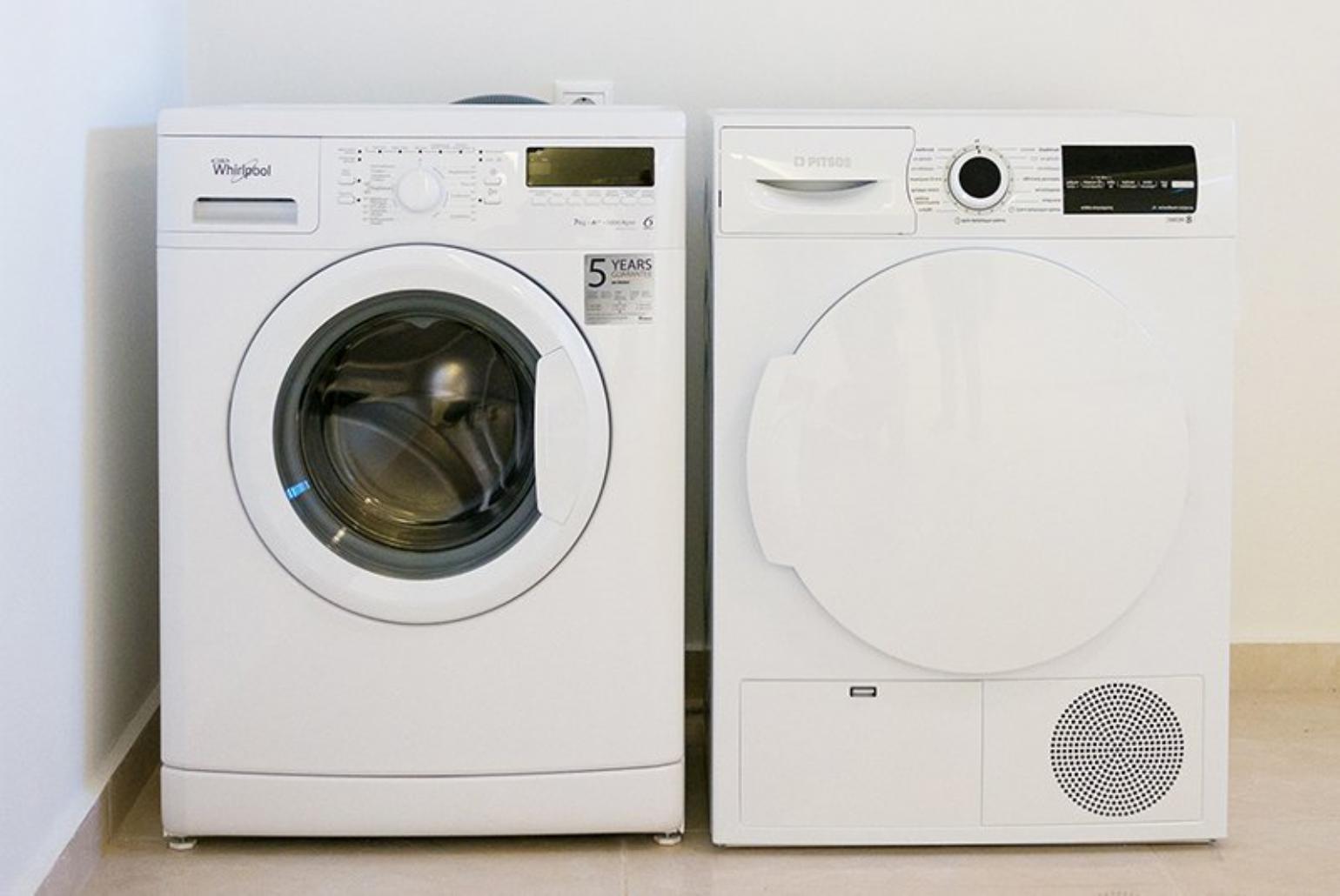 Washing machine and dryer 