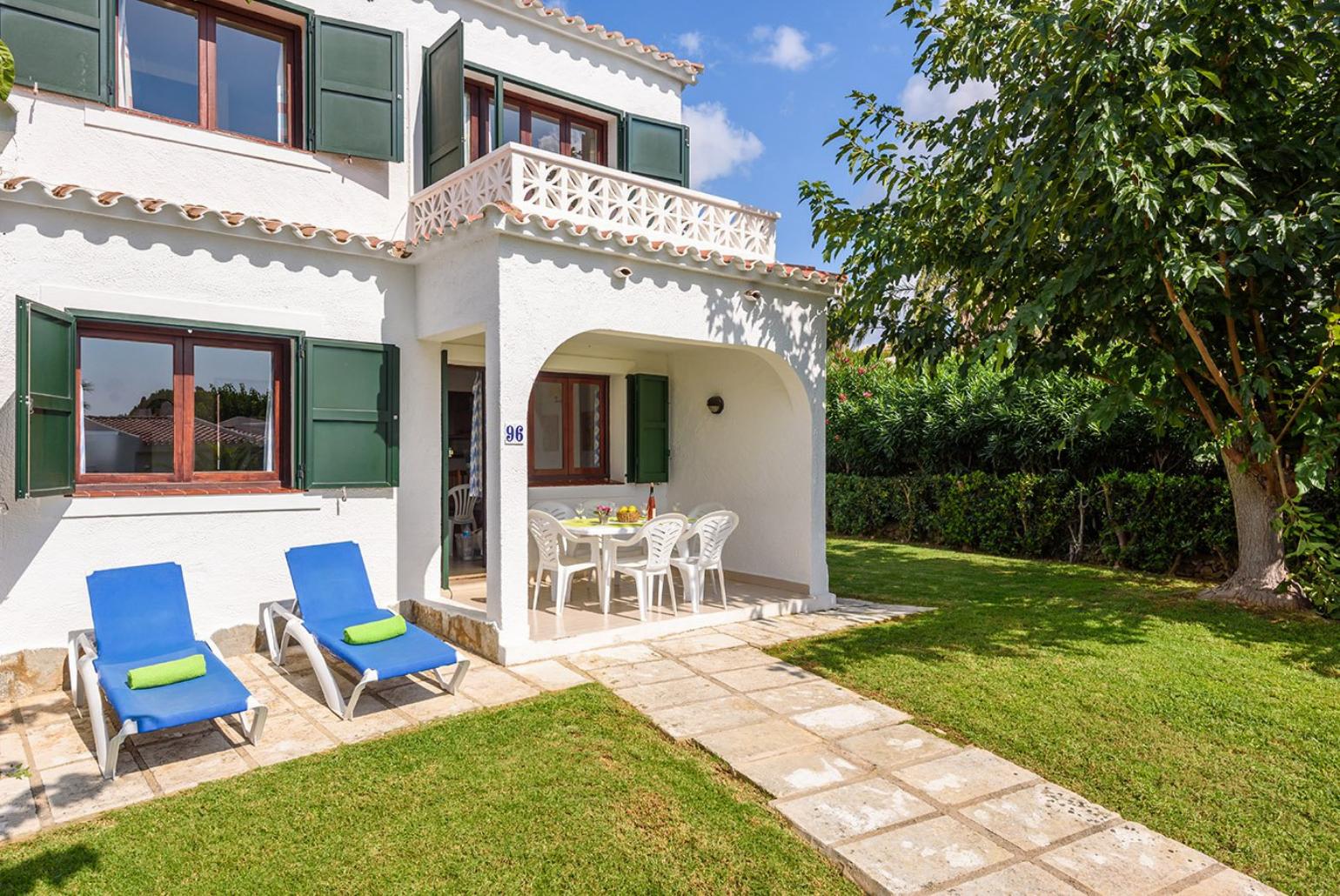 Private pool with terrace area