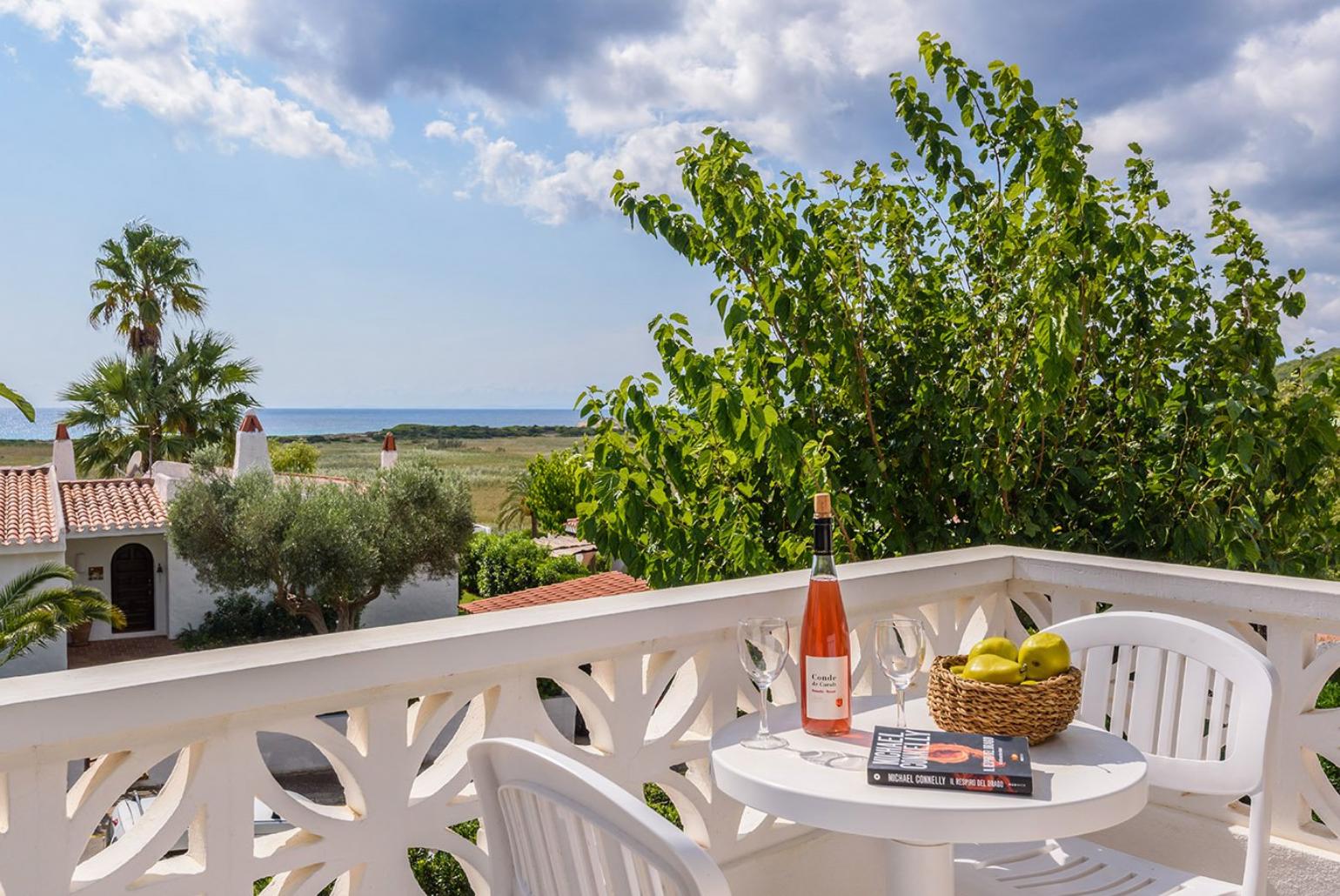 Terrace with panoramic views