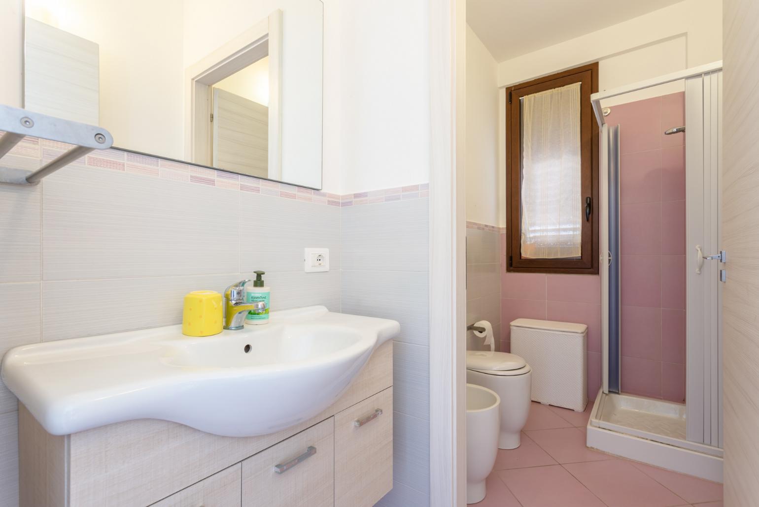 Family bathroom with shower