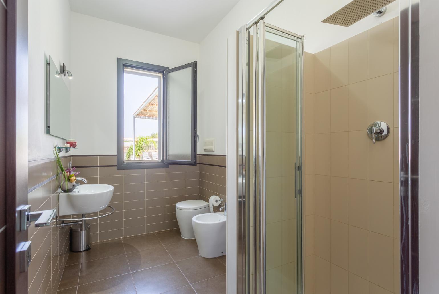 Family bathroom with shower